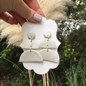 Clay earrings